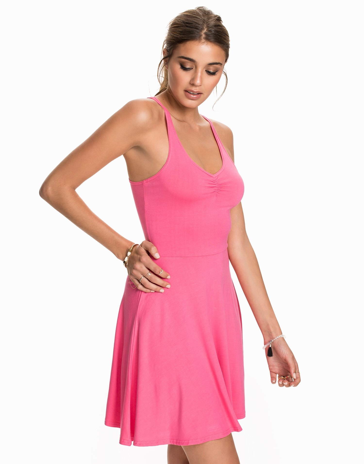Candy Pink Short Dress